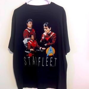 VINTAGE 1991 Star Trek VI tee.